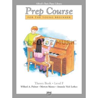 (โค้ดINCSM2Lลด70฿) Alfreds Basic Piano Prep Course : Theory book F 00-6298