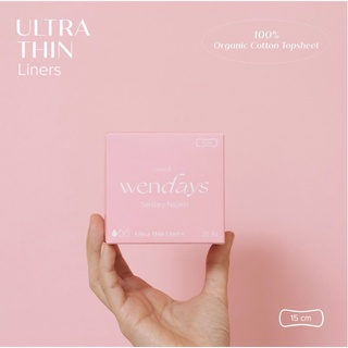 WENDAYS Ultra Thin Liners 15cm ( 1 กล่อง บรรจุ 20 เเผ่น ) ส่งด่วน