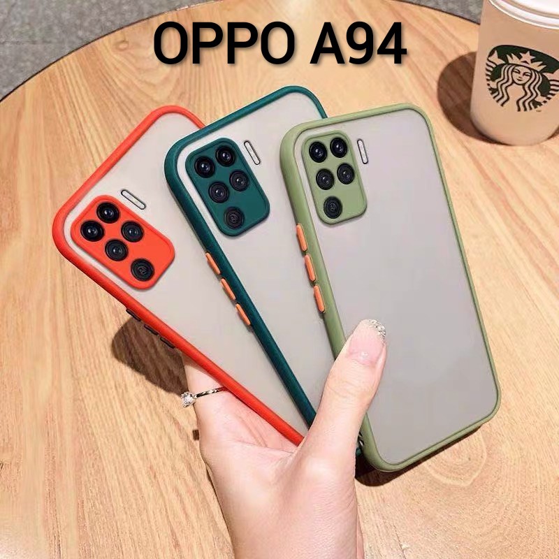 (พร้​อมส่งในไทย)เคสขอบนิ่มหลังแข็งขุ่นคลุมกล้องOPPO A94/Realme8 5G/4G/Realme8Pro/Realme C25/A54 4G/A54 5G/A74 4G/A74 5G