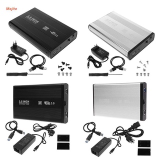 Mojito 3.5" HDD External Case Hard Disk Driver Enclosure USB2.0 USB3.0 SATA Storage Box