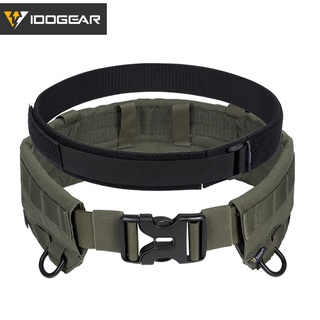 Idogear MRB2.0 สายพานยุทธวิธี โมดูลาร์ริกเกอร์ ปลดเร็ว MOLLE 3424 เกียร์สีเขียว