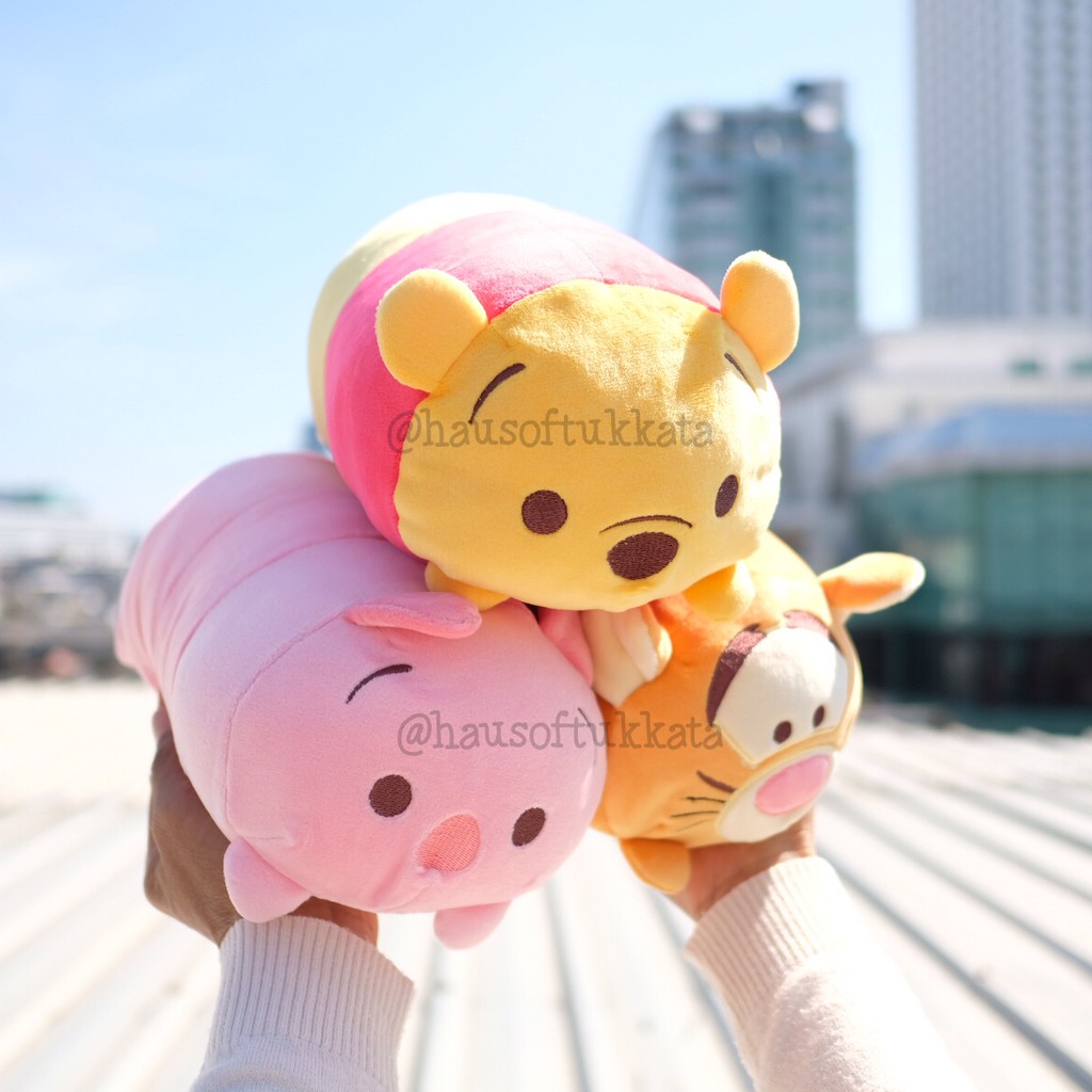 ตุ๊กตา Pooh พูห์ & Piglet พิกเล็ต & Tigger ทิกเกอร์ Tsum Tsum ซูมซูม ตัวนุ่ม 8นิ้ว Winnie the Pooh พู หมีพู หมีพูห์