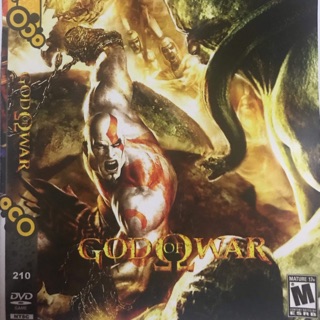 แผ่นเกมส์ps2 GOD OF WAR