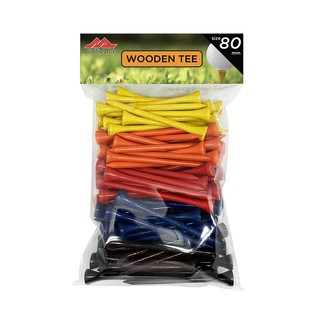 GT-WT80-100 Wooden Tee (80mm, 100pcs)