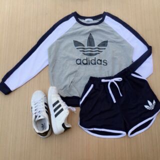 🎀เซ็ตคอadidas🎀