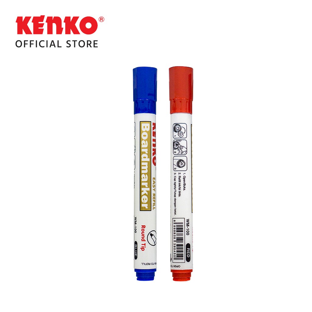 KENKO WM-100 Whiteboard Marker - FUN STATIONERY