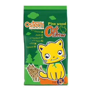 ทรายแมวเปลือกไม้สน Pine Wood Cat Litter 5L