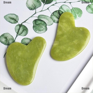 &lt;Dream&gt; แผ่นหยกธรรมชาติ สําหรับนวดหน้า และร่างกาย 1 ชิ้น