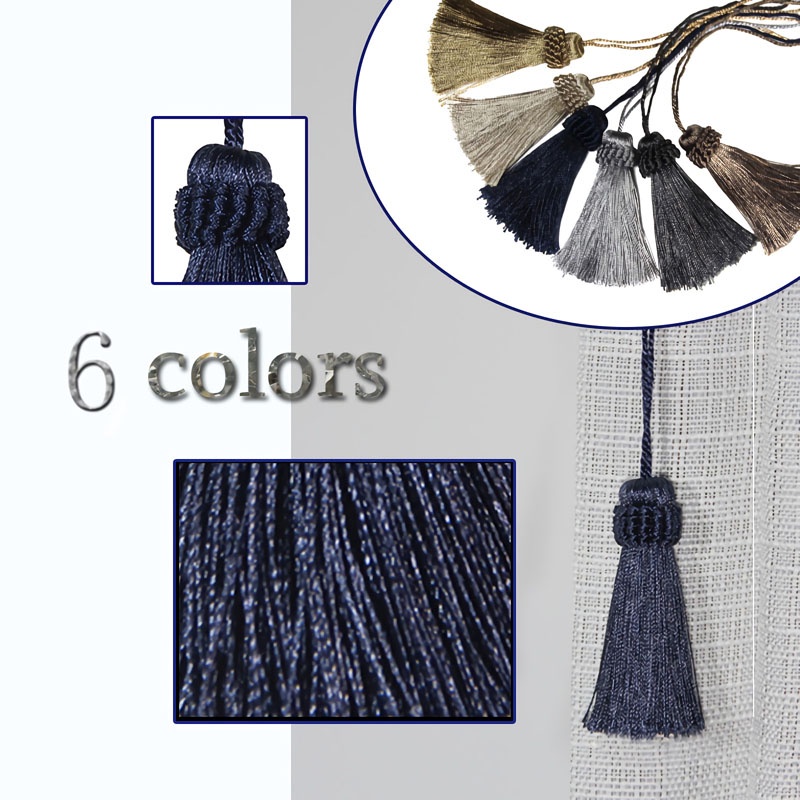 Bel AVENIR 1 ชิ้นพู่ 6 สี Handmade เชือกแขวนโพลีเอสเตอร์พู่สําหรับ DIY Craft เฟอร์นิเจอร์พู่สําหรับตกแต่งบ้าน