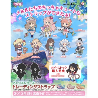[แท้/ไม่มีกล่อง] Pic-Lil! Atelier Series Collection Trading Strap พวงกุญแจ ป้ายยาง แสตรปยาง อาเตอลีเยโรโรนา