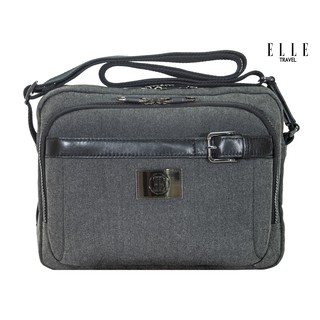 Elle Travel Achilles Collection, Tablet Crossbody Horizontal Sling Bag With Leather Trimming 83437