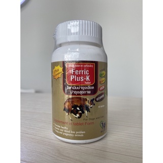 ferric plus k วิตามินบำรุงเลือด กระปุก 40 เม็ด