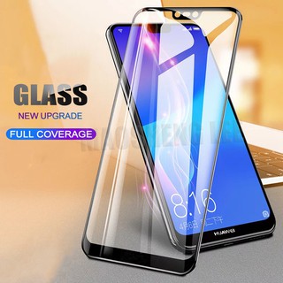 ฟิล์มกระจกแบบเต็มจอกันรอยหน้าจอสําหรับ Huawei Nova 2i 2 Lite 3 3E 3i 4 4E 5i 7 Se Pro Y Max Full Cover Tempered Glass Screen Protector Film