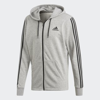 adidas must have french terry logo hoodie