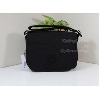 Kipling Haven Black กระเป๋าสะพายข้าง หลายช่องซิป ขนาด L10.25 x H 8 x D 3 นิ้ว