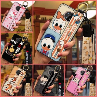 Durable New Phone Case For Nokia G50 Cartoon Lanyard Cute Anti-dust New Arrival Silicone Waterproof