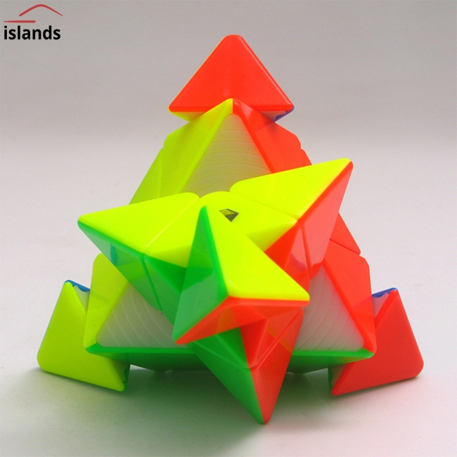 Yuxin Little Magic Professional Pyramid 3x3x3 Speed Magic Cube Puzzle ...