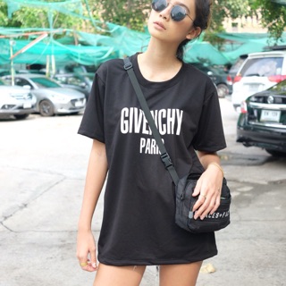 GIVENCHY T SHIRT เสื้อยืดสีดำ