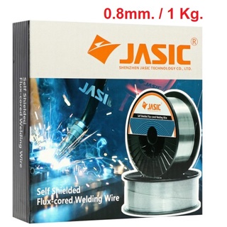 JASIC ลวดเชื่อมฟลักคอร์ E71T-GS ขนาด 0.8mm./1Kg.  E71T-0.8-1-J