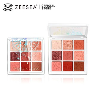 Zeesea X พาเลตต์อายแชโดว์ 9 สี