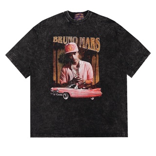 เสื้อยืด ลาย OVERSIZE TOXIC1805 BRUNO MARS ACID WASH