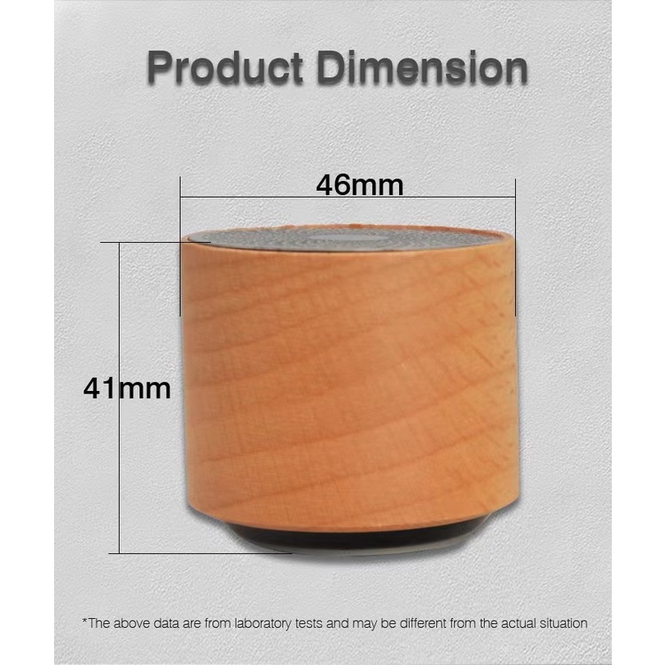 [รับประกัน 3 เดือน] ลำโพงไร้สาย Mini Speaker ปุ่มใช้งานสะดวก ใช้งานต่อเนื่อง 4 ชั่วโมง Bluetooth 4.2