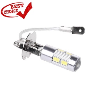 หลอดไฟตัดหมอก Led H3 H1 10SMD 10led 5630 สําหรับติดรถยนต์