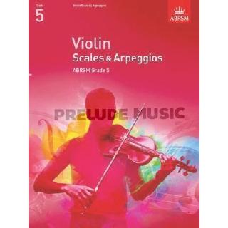 (โค้ดINCSM2Lลด70฿) Violin Scales &amp; Arpeggios, ABRSM Grade 5 (9781848493421)