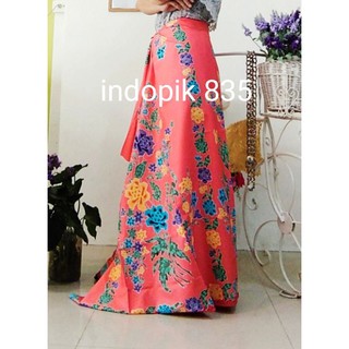 indopik 835สีส้มลายดอกไม้