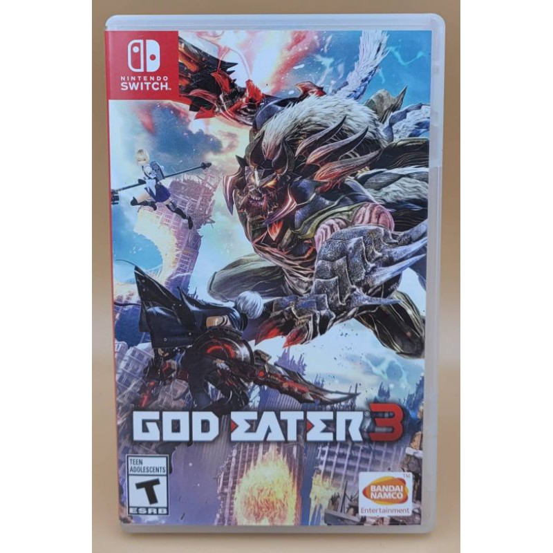 (มือสอง) มือ2 เกม Nintendo Switch : God Eater 3 สภาพดี #Nintendo Switch #game
