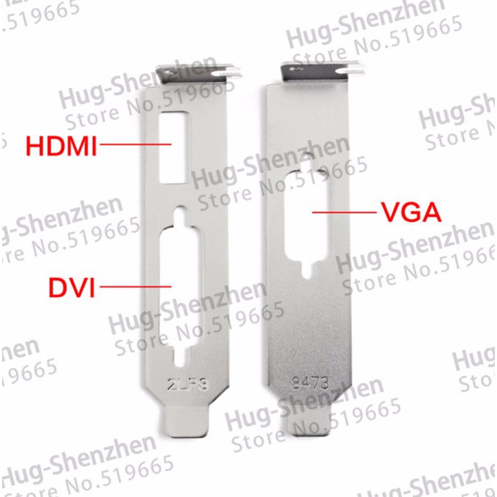 ขา Low Profile (HDMI, DVI Port),ขาLow Profile (VGA Port)แบบที 4