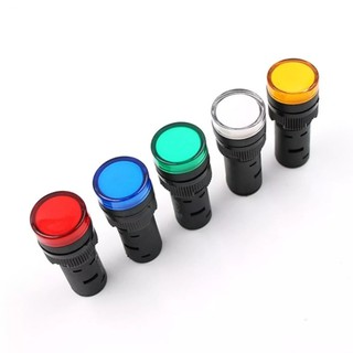 Pilot Lamp ไพลอตแลมป์ หลอดไฟแสดงสถานะหน้าตู้ควบคุม Pilot Status Lights ...