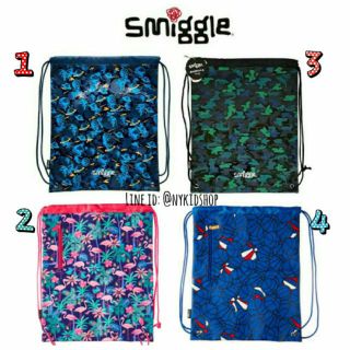 กระเป๋าใส่ของเปียก Smiggle Drawstring bag ของแท้ 100%