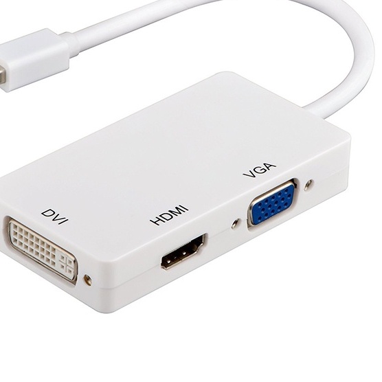 displayport dp to hdmi vga dvi 3in1 converter cable #2