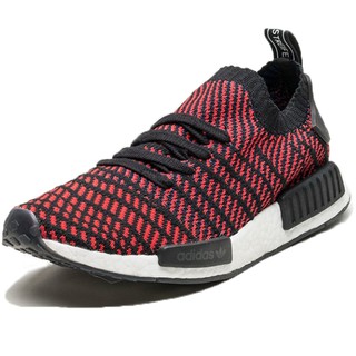 ADIDAS รองเท้าผ้าใบชาย ADIDAS NMD_R1 STLT PK STEALTH PACK แท้ สี (BLACK / RED)