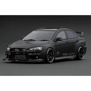 Ignition Model : IG2296 1/18 Mitsubishi Lancer Evolution X (CZ4A) Matte Black