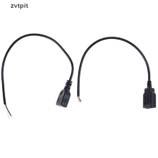 [ZVPT] USB2.0 female plug power cord 2Pin 4Pin charging data cable DIY accessories DSF