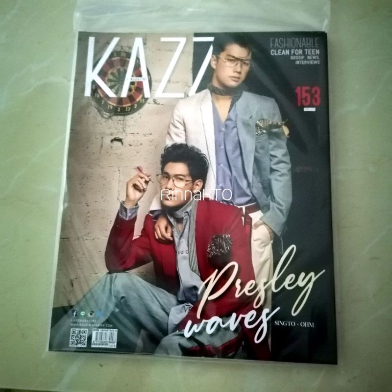 นิตยสาร​ Kazz​ No.153​ ปกคู่