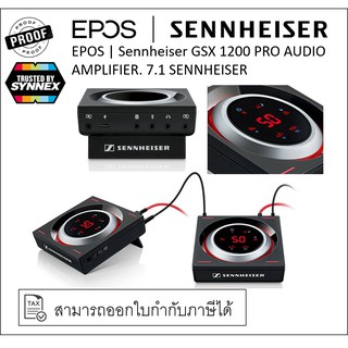 EPOS Sennheiser GSX1200PRO TERNAL SOUNDCARD (ซาวด์การ์ด) EPOS GSX1200PRO (BLACK)