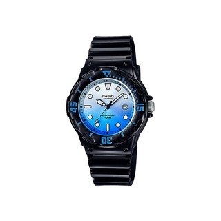 Casio Standard นาฬิกาข้อมือผู้หญิง สายเรซิ่น (Ash Blue) รุ่น LRW-200H,LRW-200H-2E,LRW-200H-2EVDR