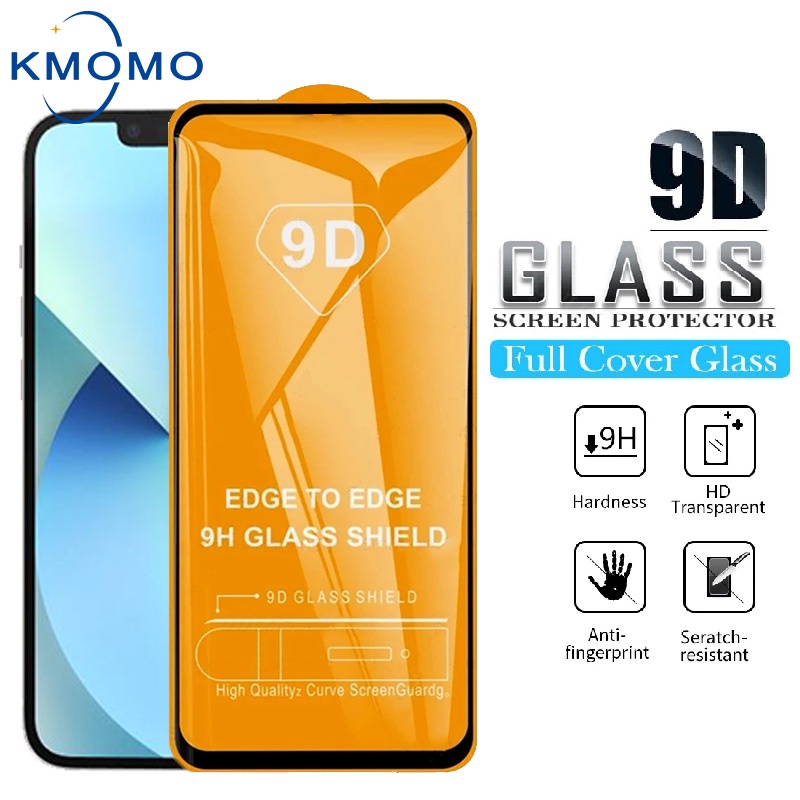 ฟิล์มกระจกนิรภัย แบบใส เต็มจอ สำหรับโทรศัพท์ For iPhone 15 Pro Max 14 13 12 11 Mini X Xr Xs 7 8 Plus 6 6s SE 2020 5 5s