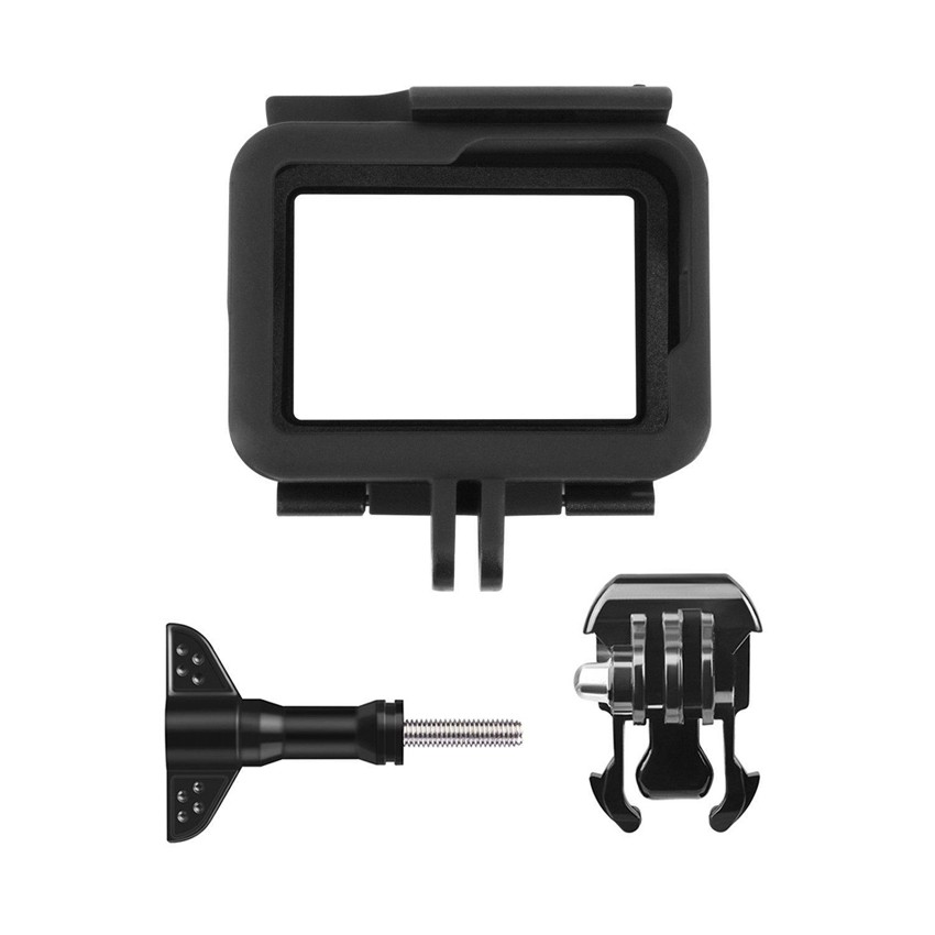 Frame for GoPro Hero 7/6/5 Housing Border Protective Shell Case for GoPro Hero 7/6/5 with Movable Socket and Screw