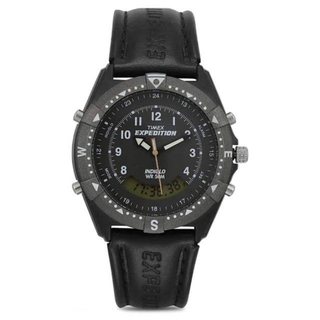 ขายๆนาฬิกาข้อมือรุ่นใหม่ มือหนึ่ง -แบรนต์ Timex Expedition  หน้าปัดสีเทาสายสีดำ