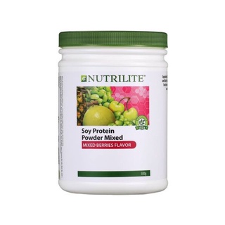 Nutrilite Soy Protein Drink Mix Mixed Berries Flavor 500g.