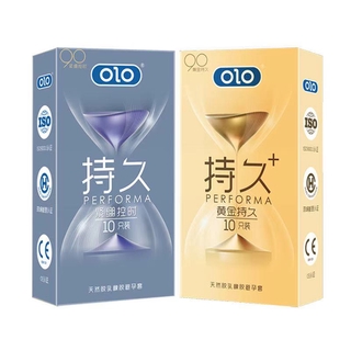 ถุงยางอนามัย OLO (10ชิ้น/1กล่อง) แบบบาง ขนาด 0.01 มิล บางพิเศษ