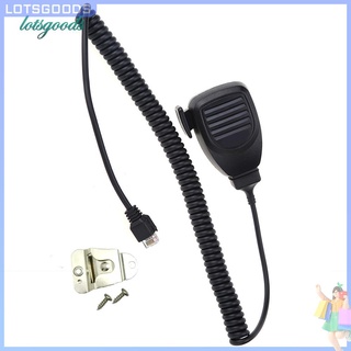 (Lotsgoods) ไมโครโฟนมือถือ 8 ขาสําหรับ Kenwood วิทยุมือถือ Kmc-30 Tk-860 Tk-7108Hm