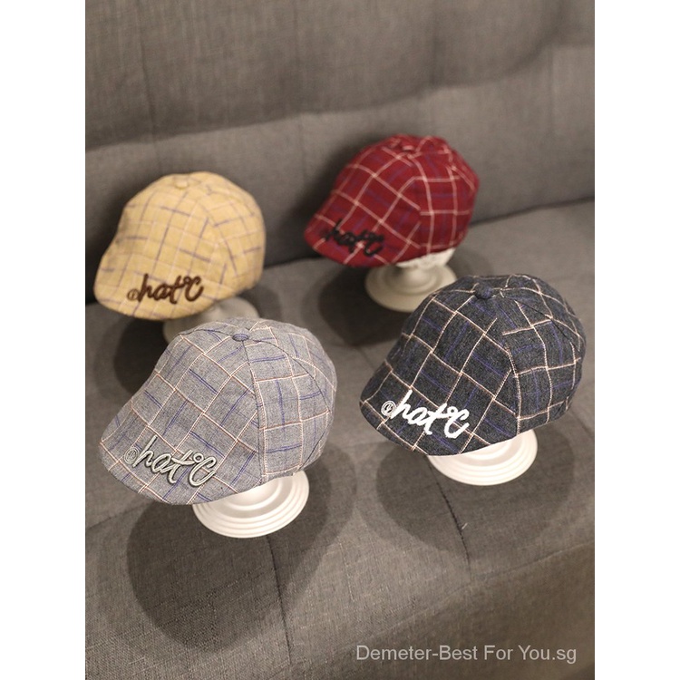 RLC เด็กทารกหมวกฤดูใบไม้ผลิและฤดูใบไม้ร่วงบางเด็ก Beret Autumn1Years Old0Child6Month2Autumn Peaked ห