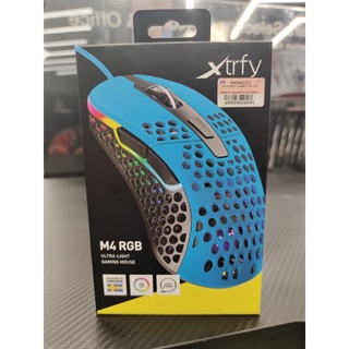 (ใหม่แท้พร้อมส่ง)XTRFY M4 RGB Gaming Mouse เม้าส์เกมมิ่ง จากสวีเดน