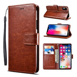 เคสโทรศัพท์หนัง PU ฝาพับ พร้อมช่องใส่บัตร สําหรับ Xiaomi Redmi Note 9 8 6 Pro 9S Mi Max 3 2 Mi Max Max3 Max2 Mi 10T 10 Lite Pro 10Lite 10Pro