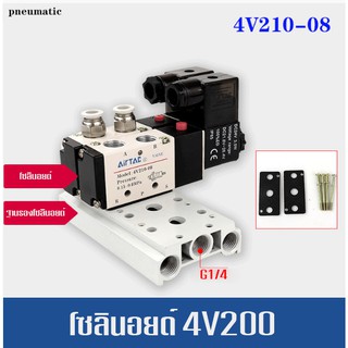 ฐานโซลินอยด์ ฐานรองโซลินอยด์ โซลินอยด์วาล์ว